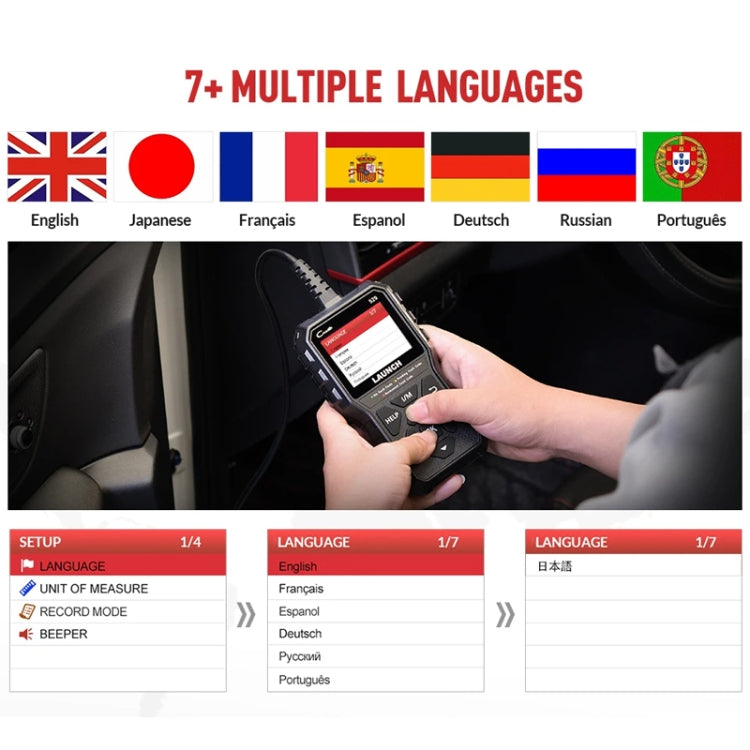 Launch Creader CR529 OBD2 Car Engine Fault Tester Code Scanner(Black) - Code Readers & Scan Tools by Launch | Online Shopping South Africa | PMC Jewellery | Buy Now Pay Later Mobicred