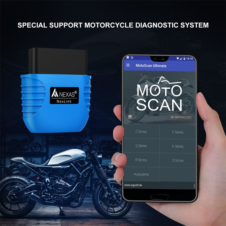 Nexas Bluetooth 5.0 OBD2 Diagnostic Scanner For IOS/Android - Code Readers & Scan Tools by NEXAS | Online Shopping South Africa | PMC Jewellery | Buy Now Pay Later Mobicred