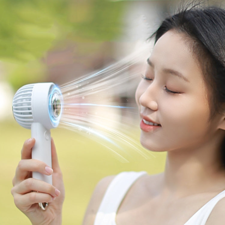 Outdoor Handheld Ice Air Conditioning Fan Astronaut Night Light Semiconductor Cooling Fan(Light Blue) - Electric Fans by PMC Jewellery | Online Shopping South Africa | PMC Jewellery | Buy Now Pay Later Mobicred