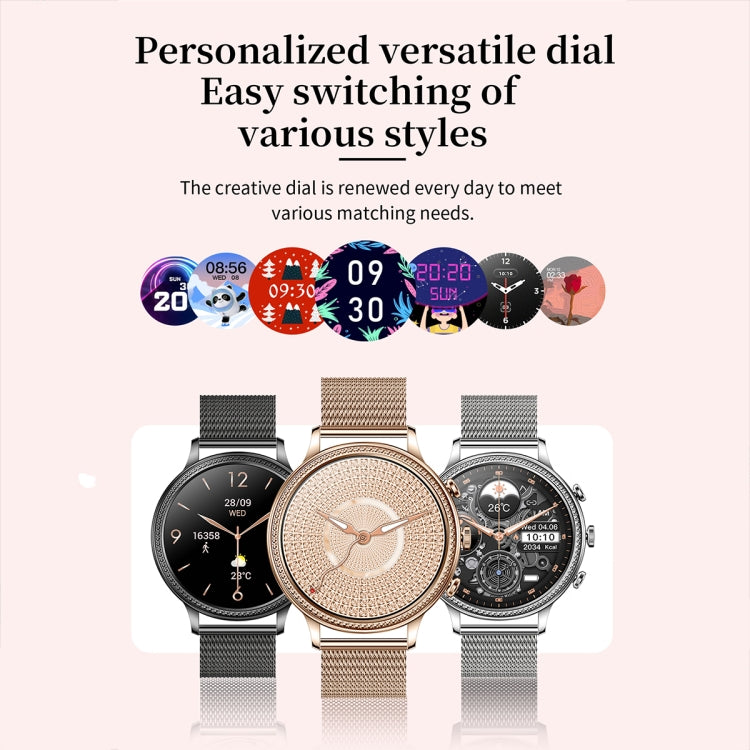 V60 1.39 Inch Health Monitoring Multifunctional Waterproof Bluetooth Call Smart Watch, Color: Gold - Smart Watches by PMC Jewellery | Online Shopping South Africa | PMC Jewellery | Buy Now Pay Later Mobicred