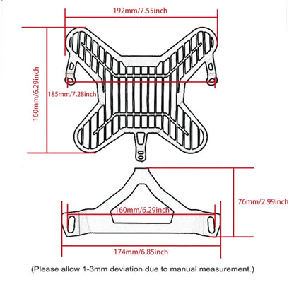 For BMW R1300GS/1300GS 2023-24 Headlight Protection Cover(MO-WD005) - Ornamental Parts by PMC Jewellery | Online Shopping South Africa | PMC Jewellery | Buy Now Pay Later Mobicred