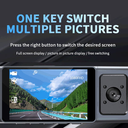 3 Camera Lens 3-inch IPS Screen WiFi Car Dash Cam 1080P Night Vision Dash Camera for Cars 32G - Car DVRs by PMC Jewellery | Online Shopping South Africa | PMC Jewellery | Buy Now Pay Later Mobicred