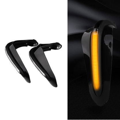 BSDDP Motorcycle Modified Handlebar Hand Guard LED Light(B0550 Black) - Others by BSDDP | Online Shopping South Africa | PMC Jewellery | Buy Now Pay Later Mobicred