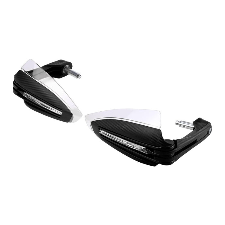 BSDDP Motorcycle Modified Hand Guard Windshield LED Turn Signal(Black) - Others by BSDDP | Online Shopping South Africa | PMC Jewellery | Buy Now Pay Later Mobicred