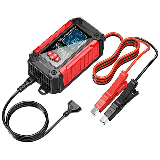 FOXSUR Cars Motorcycles 12V Lithium Cattery Charger With Battery Detection(US Plug) - Battery Charger by FOXSUR | Online Shopping South Africa | PMC Jewellery | Buy Now Pay Later Mobicred