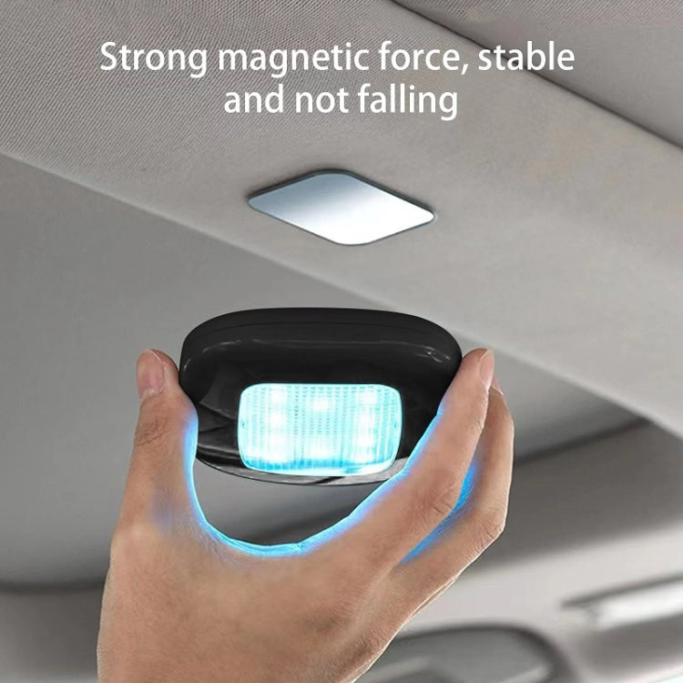 Car USB Charging Strong Magnetic Roof Reading LED Light(Beige) - Dome Lights by PMC Jewellery | Online Shopping South Africa | PMC Jewellery | Buy Now Pay Later Mobicred