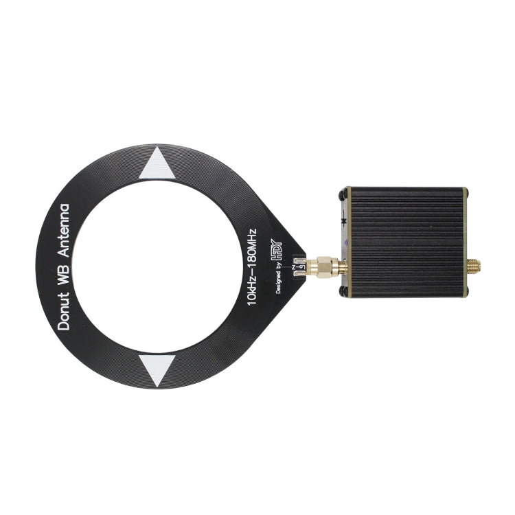 Donut Broadband Antenna With Low Impedance Converter(Black) - Car Amplifiers by PMC Jewellery | Online Shopping South Africa | PMC Jewellery | Buy Now Pay Later Mobicred