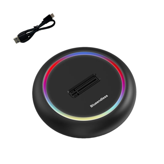 Blueendless SD03C M.2 NVMe / NGFF Dual-Protocol SSD Base With RGB Color Light, Spec: Type-C-USB - HDD Enclosure by Blueendless | Online Shopping South Africa | PMC Jewellery | Buy Now Pay Later Mobicred