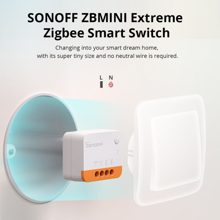 SONOFF ZBMINI L2 Single Fire Dual Control Intelligent On/Off Switch Module Cell Phone Remote Voice Control Switch - Smart Switch by SONOFF | Online Shopping South Africa | PMC Jewellery | Buy Now Pay Later Mobicred