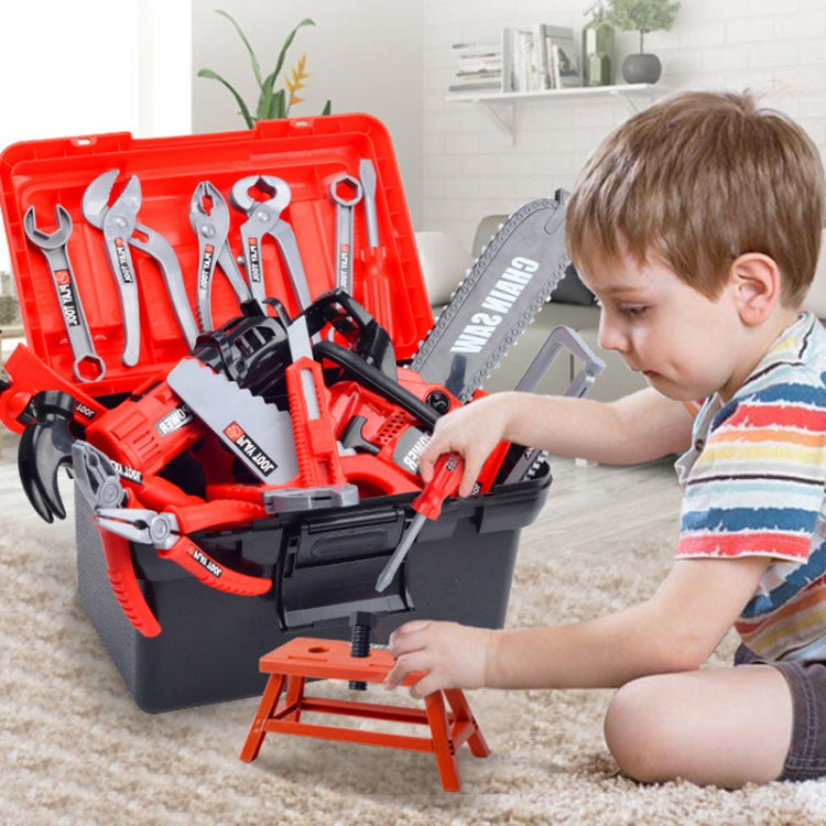 55pcs / Set Children Simulation Repair Toolbox Pretend Play Toy Set - Pretend Play Toys by PMC Jewellery | Online Shopping South Africa | PMC Jewellery | Buy Now Pay Later Mobicred