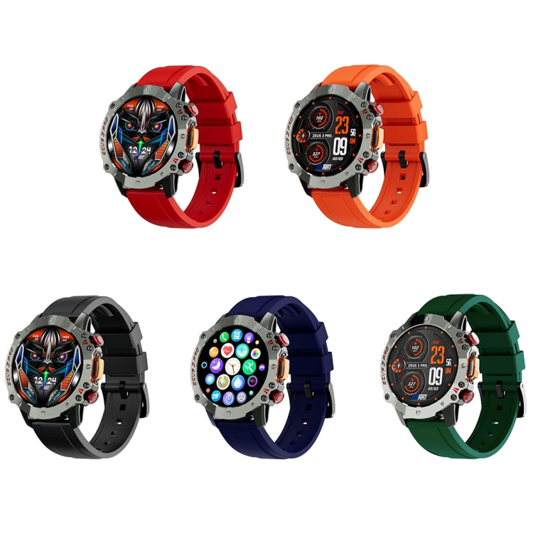 LOKMAT ZEUS3 Pro 1.39-Inch 5ATM Waterproof Outdoor Sports Bluetooth Call Smart Watch(Green) - Smart Watches by LOKMAT | Online Shopping South Africa | PMC Jewellery | Buy Now Pay Later Mobicred