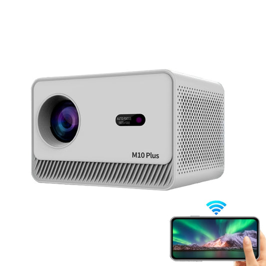 M10 Plus 1280x720P Projector 2.4G / 5G WIFI Bluetooth 5.2 Android 11 System Home Cinema UK Plug - Mini Projector by PMC Jewellery | Online Shopping South Africa | PMC Jewellery | Buy Now Pay Later Mobicred