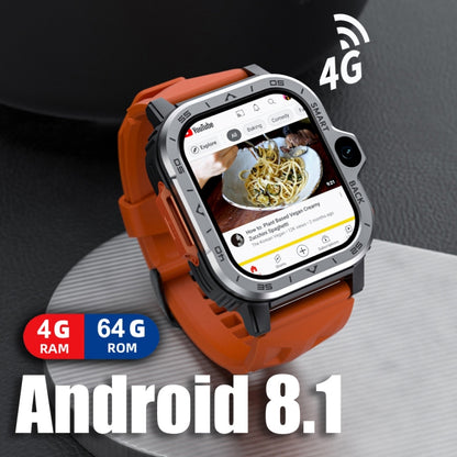 LOKMAT APPLLP 4 MAX 2.02-Inch Android 8.1 Full Network Wifi Card Bluetooth Smart Watch(Navy Blue 64G) - Smart Watches by LOKMAT | Online Shopping South Africa | PMC Jewellery | Buy Now Pay Later Mobicred
