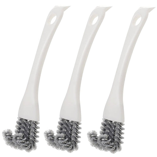 3pcs 2-in-1 Kitchen Stove Cleaning Brush Shovel Barbecue Rack Cleaning Brush(Grid Model) - Cleaning Tools by PMC Jewellery | Online Shopping South Africa | PMC Jewellery | Buy Now Pay Later Mobicred