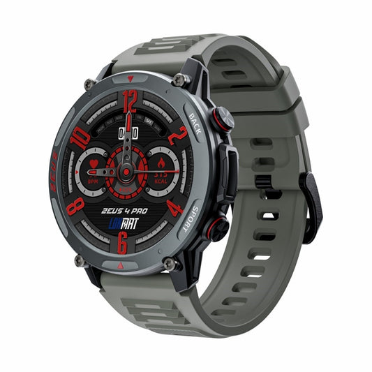 LOKMAT ZEUS4 PRO 1.43-Inch IP68 Waterproof Health Monitoring Bluetooth Call Smart Watch(Light Grey) - Smart Watches by LOKMAT | Online Shopping South Africa | PMC Jewellery | Buy Now Pay Later Mobicred