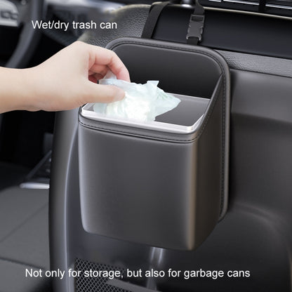 Car Seat Storage Bag With Waterproof Bucket Car Storage Multifunctional Trash Can(Black) - Stowing Tidying by PMC Jewellery | Online Shopping South Africa | PMC Jewellery | Buy Now Pay Later Mobicred