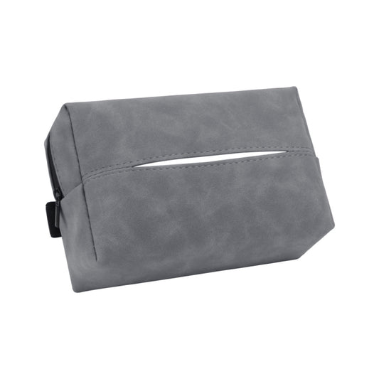 Car Armrest Box Tissue Box Car Sun Visor Seat Back Hanging Tissue Storage Bag(Grey) - Tissue Boxes by PMC Jewellery | Online Shopping South Africa | PMC Jewellery | Buy Now Pay Later Mobicred