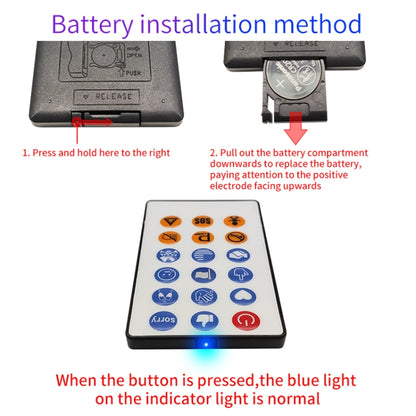 HI.GROOM Car LED Customized Pixel Emoji Lights Bluetooth Remote Control Interactive AI Screen, Style: No Remote Control - Car Monitor by HI.GROOM | Online Shopping South Africa | PMC Jewellery | Buy Now Pay Later Mobicred