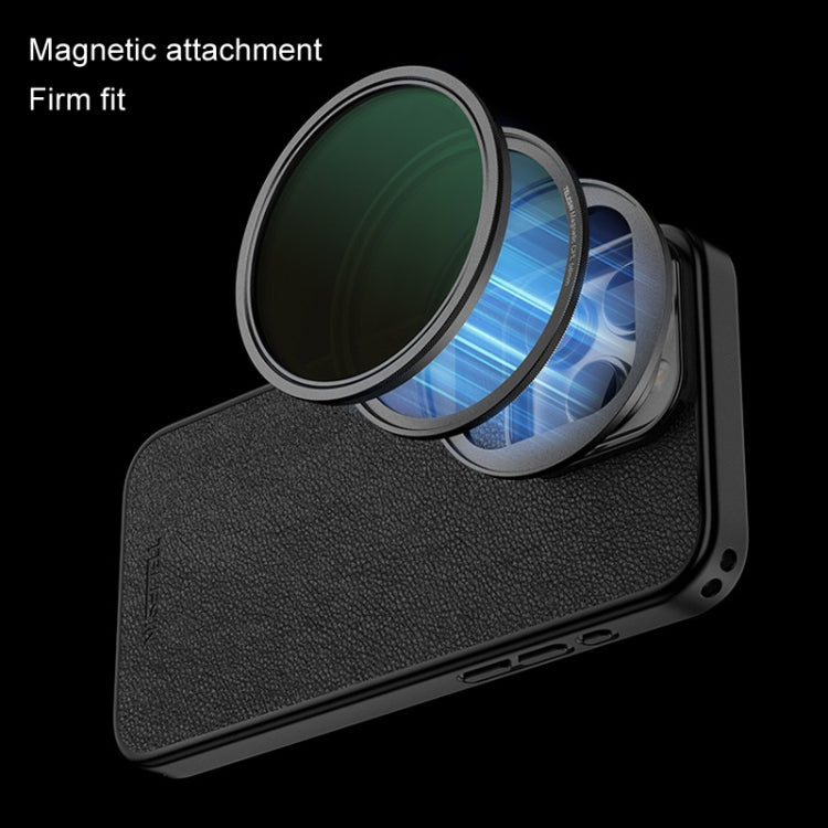 For iPhone 15 Pro / Pro Max TELESIN P10-FLT-01 Mobile Phone Photography Magnetic Filter, Style: VND Adjustable Scrims - Others Lens by TELESIN | Online Shopping South Africa | PMC Jewellery | Buy Now Pay Later Mobicred