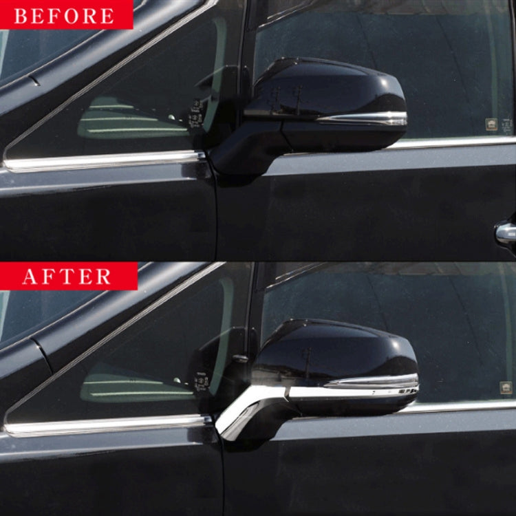 For 2016-2019 Toyota Alphard/Vellfire Rearview Mirror Trim(Right-hand Drive) - Decorative Strip by PMC Jewellery | Online Shopping South Africa | PMC Jewellery | Buy Now Pay Later Mobicred