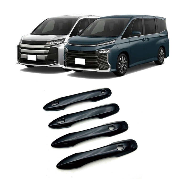 For Toyota 2022 Noah/Voxy 90 Series Right Hand Drive Door Handle Protection Cover Patch(Piano Black) - Decorative Strip by PMC Jewellery | Online Shopping South Africa | PMC Jewellery | Buy Now Pay Later Mobicred