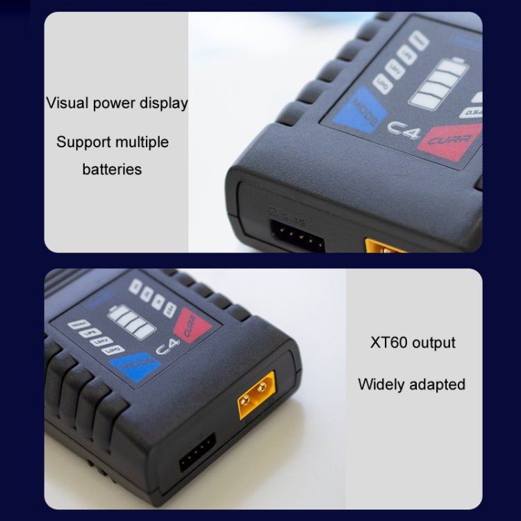 ToolkitRC C4 50W Drones Simple Li-Po Battery Balance Charger(US Plug) - Charger by ToolkitRC | Online Shopping South Africa | PMC Jewellery | Buy Now Pay Later Mobicred