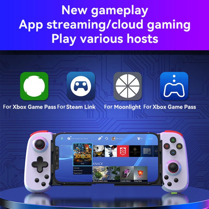 Bluetooth Stretchable Game Controller for Nintendo Switch / PC / IOS / Android(White) - Gamepads by PMC Jewellery | Online Shopping South Africa | PMC Jewellery | Buy Now Pay Later Mobicred