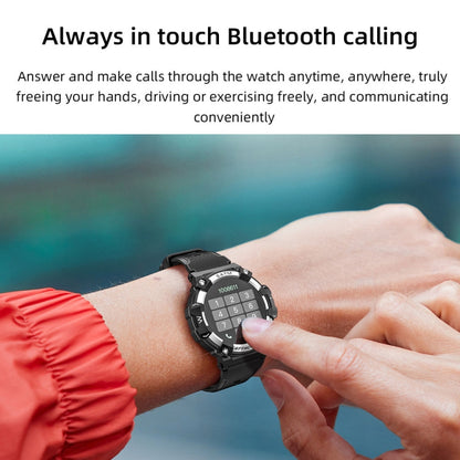 LOKMAT ATTACK 2 PRO 1.39-Inch 5ATM Waterproof Health Monitoring Bluetooth Smart Watch(Royal Blue) - Smart Watches by LOKMAT | Online Shopping South Africa | PMC Jewellery | Buy Now Pay Later Mobicred