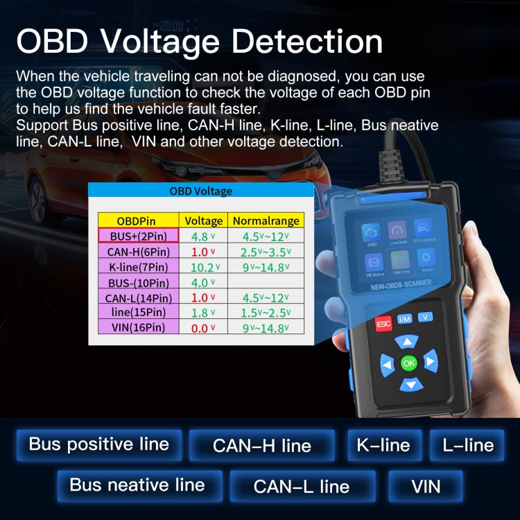 Automobile Fault Diagnostic Instrument OBD2 Engine Tester ELM327(T200) - Electronic Test by PMC Jewellery | Online Shopping South Africa | PMC Jewellery | Buy Now Pay Later Mobicred