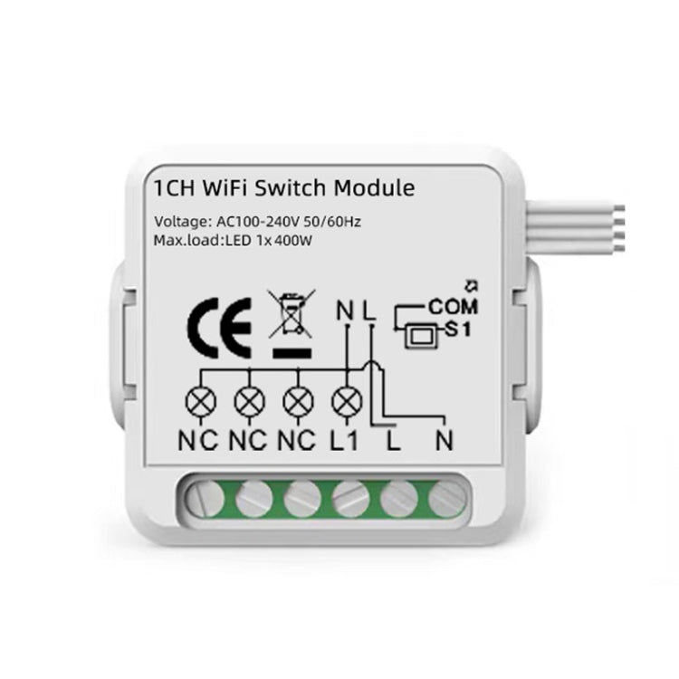 1CH  WiFi  Smart Switch Module For Alexa / Google Home / Tuya Smart Life APP - Smart Switch by PMC Jewellery | Online Shopping South Africa | PMC Jewellery | Buy Now Pay Later Mobicred