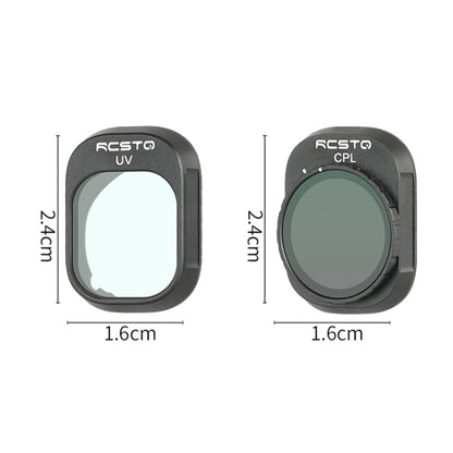 For DJI Mini 4 Pro RCSTQ Filter HD Protective Mirror Drone Accessories, Style: ND-PL16 - Mavic Lens Filter by RCSTQ | Online Shopping South Africa | PMC Jewellery | Buy Now Pay Later Mobicred