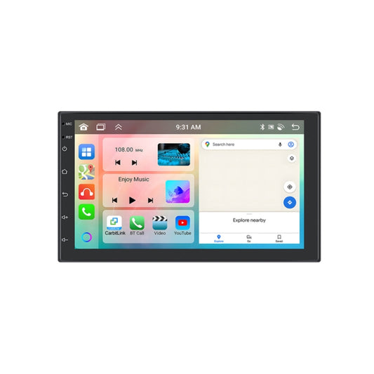 7inch Android 13.0 Dual Butt Universal Wireless Carplay Car Navigation Center Control All-In-One Monitor(Standard) - Car MP3 & MP4 & MP5 by PMC Jewellery | Online Shopping South Africa | PMC Jewellery | Buy Now Pay Later Mobicred