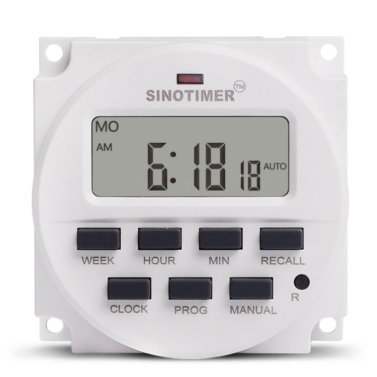 SINOTIMER TM618N-3 24V 7 Days Weekly Programmable Digital Electronic Timer Switch - Switch by SINOTIMER | Online Shopping South Africa | PMC Jewellery | Buy Now Pay Later Mobicred