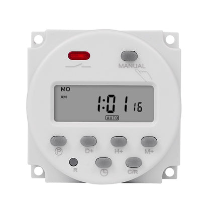 SINOTIMER  CN101A  5V  16A Digital LCD Timer Switch Programmable Timer Controller - Switch by SINOTIMER | Online Shopping South Africa | PMC Jewellery | Buy Now Pay Later Mobicred