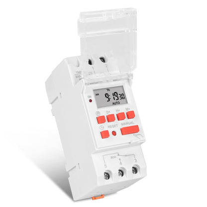 SINOTIMER TM919B-5V 30A Programmable Digital Timer Switch Automatic Cycle Timing Controller - Switch by SINOTIMER | Online Shopping South Africa | PMC Jewellery | Buy Now Pay Later Mobicred