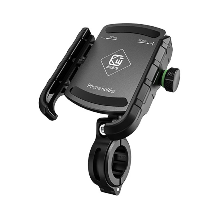 Kewig M8S Bicycle Aluminum Navigation Mount Outdoor Cycling Cell Phone Holder(Black) - Holder by Kewig | Online Shopping South Africa | PMC Jewellery | Buy Now Pay Later Mobicred