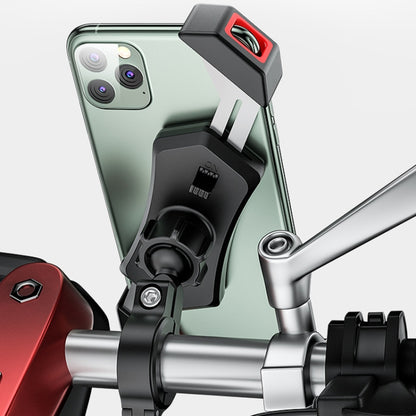 Kewig Bicycle 2 Claws Navigation Bracket Outdoor Cycling Cell Phone Holder With Safety Lock, Model: M12-B - Holder by Kewig | Online Shopping South Africa | PMC Jewellery | Buy Now Pay Later Mobicred