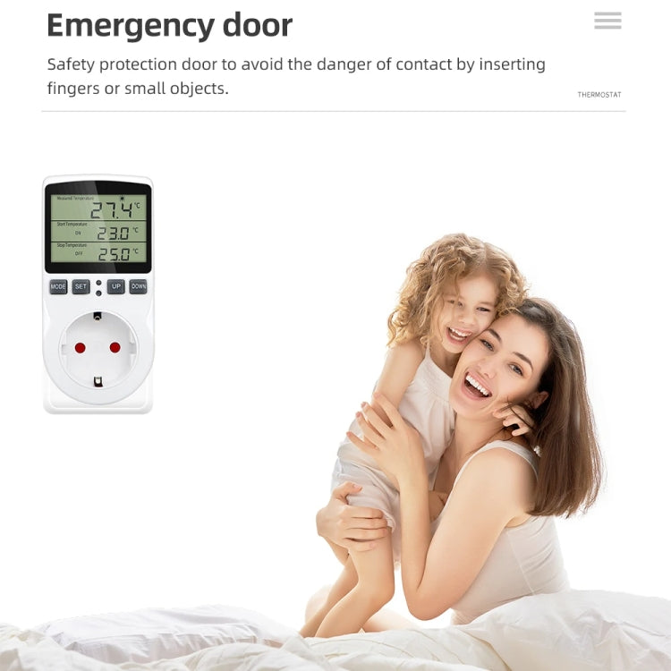 Intelligent Digital Thermostat Countdown Temperature Control Switch Socket Timing Temperature Controller(US) - Smart Socket by PMC Jewellery | Online Shopping South Africa | PMC Jewellery | Buy Now Pay Later Mobicred