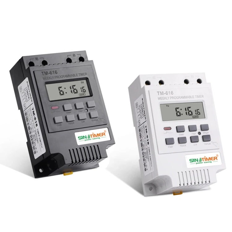 SINOTIMER TM616W-4 12V 30A Weekly Programmable Digital Timer Switch Relay Control - Switch by SINOTIMER | Online Shopping South Africa | PMC Jewellery | Buy Now Pay Later Mobicred