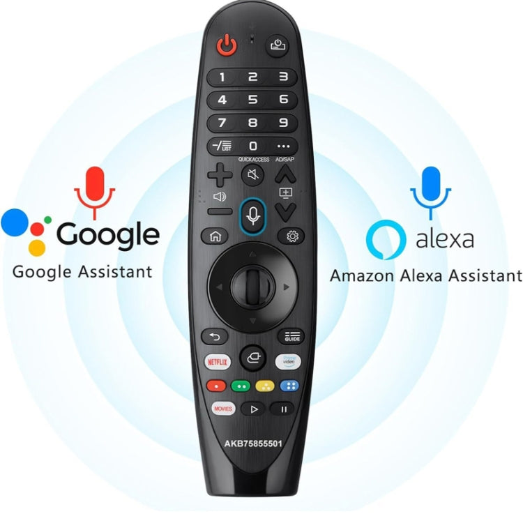 For LG TV Bluetooth Handheld Infrared Voice Multi-Function Remote Control(AKB75855501) - TV by PMC Jewellery | Online Shopping South Africa | PMC Jewellery | Buy Now Pay Later Mobicred