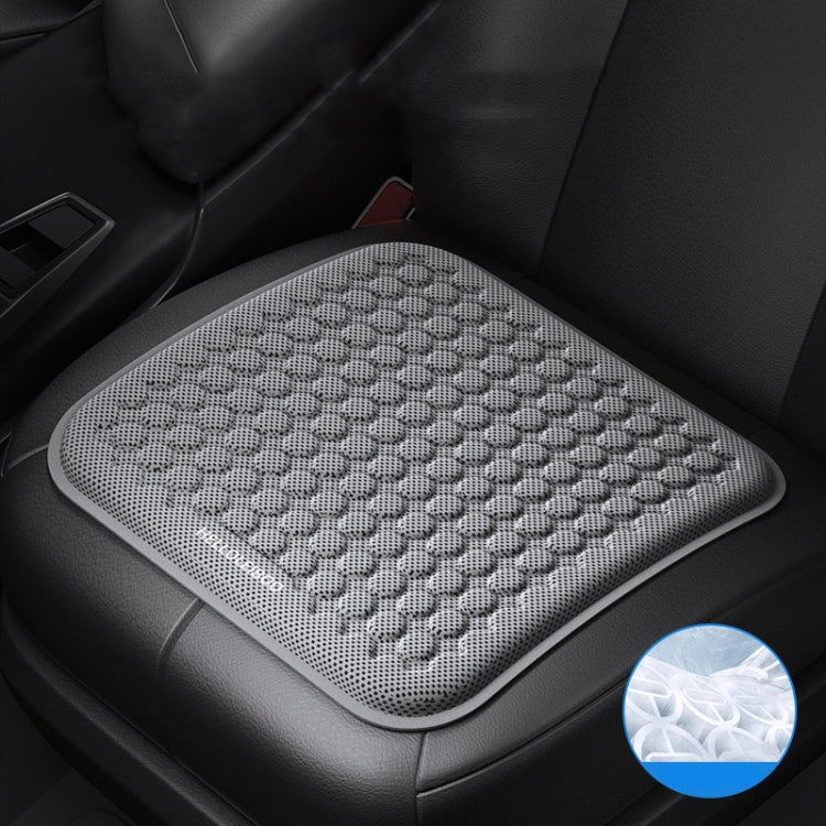 HELLOLEIBOO Car Gel Ice Cushion Four Seasons Universal Breathable Seat Cushion, Color: Double Layer Gray - Seat Accessories by HELLOLEIBOO | Online Shopping South Africa | PMC Jewellery | Buy Now Pay Later Mobicred