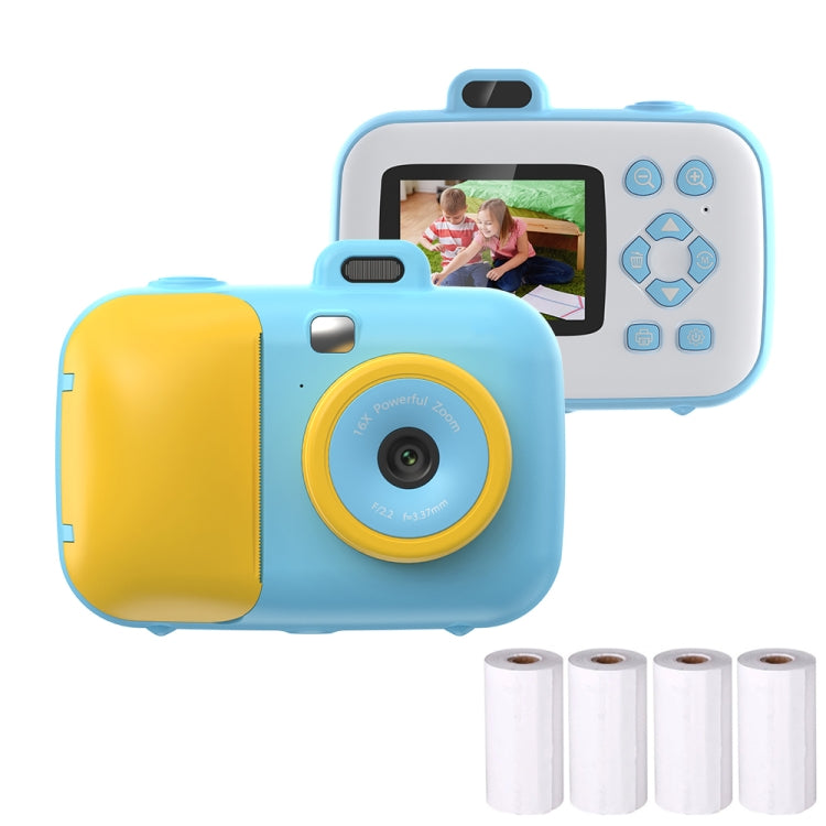 2.4-Inch Smart Digital Kids Thermal Printing Camera With Printing Paper, Color: 503J Blue Fixed Focus - Children Cameras by PMC Jewellery | Online Shopping South Africa | PMC Jewellery | Buy Now Pay Later Mobicred