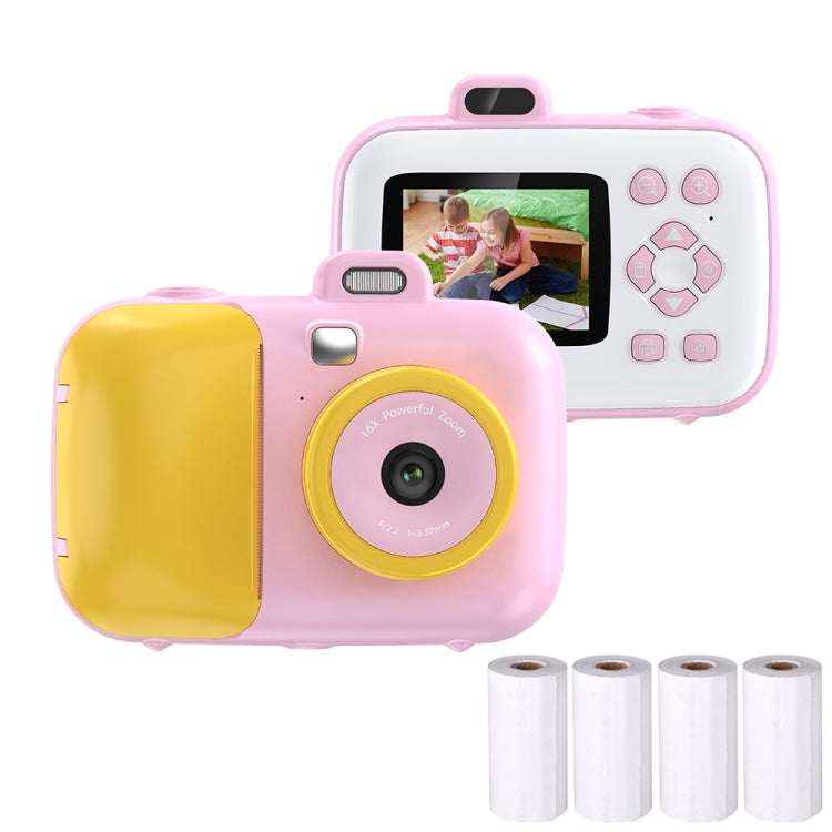 2.4-Inch Smart Digital Kids Thermal Printing Camera With Printing Paper, Color: 503AF Pink Focus - Children Cameras by PMC Jewellery | Online Shopping South Africa | PMC Jewellery | Buy Now Pay Later Mobicred