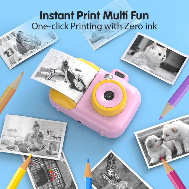 2.4-Inch Smart Digital Kids Thermal Printing Camera With Printing Paper, Color: 503AF Blue Focus - Children Cameras by PMC Jewellery | Online Shopping South Africa | PMC Jewellery | Buy Now Pay Later Mobicred