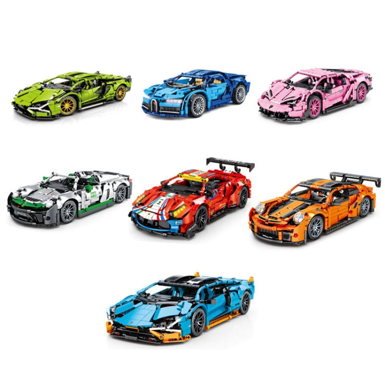 SEMBO 8602 1:14 Sports Racing Car Model Building Blocks Puzzle Assembly Children Toy - Building Blocks by SEMBO | Online Shopping South Africa | PMC Jewellery | Buy Now Pay Later Mobicred