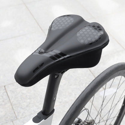 ESLNF Mountain Bike Saddle Cover Cycling Shock Absorbing Saddle Gear, Style: Round Logo - Bicycle Saddle by ESLNF | Online Shopping South Africa | PMC Jewellery | Buy Now Pay Later Mobicred