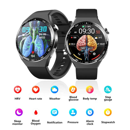 F800 Wellness Smart Watch Blood Pressure ECG Electrocardiogram SOS Alarm Pedometer Sports Watch, Color: Black Three Strains - Sport Watches by PMC Jewellery | Online Shopping South Africa | PMC Jewellery | Buy Now Pay Later Mobicred