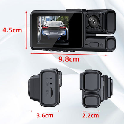 3 Lens HD 1080P Infrared Night Vision WIFI Mobile Phone Playback Driving Recorder - Car DVRs by PMC Jewellery | Online Shopping South Africa | PMC Jewellery | Buy Now Pay Later Mobicred