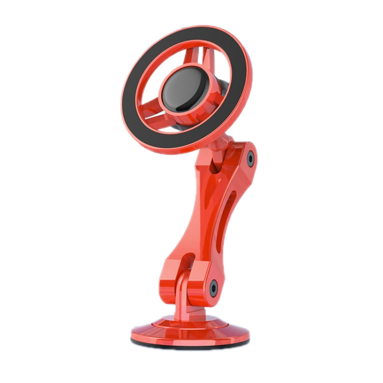 Magsafe Car Magnetic Rotating Adjustable Mobile Phone Holder(Orange) - Car Holders by PMC Jewellery | Online Shopping South Africa | PMC Jewellery | Buy Now Pay Later Mobicred