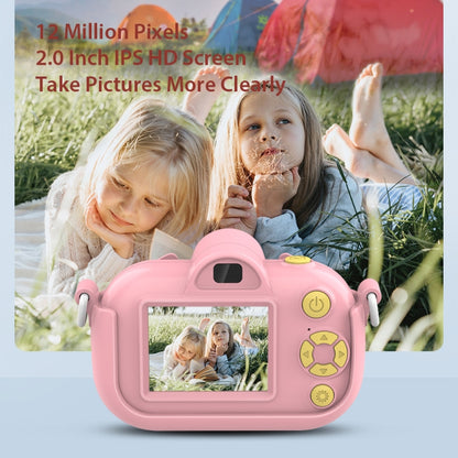 DC501 2.0-Inch 4X Zoom HD Digital Camera Mini Children Photography Camera, Color: Pink - Children Cameras by PMC Jewellery | Online Shopping South Africa | PMC Jewellery | Buy Now Pay Later Mobicred